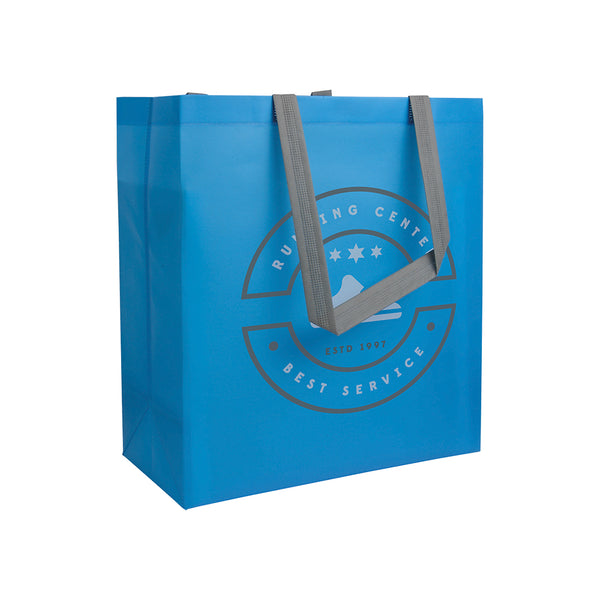Carica l&#39;immagine nel visualizzatore di Gallery, borse stampate con logo in tnt colore celeste_azzurro 1187824 DET03
