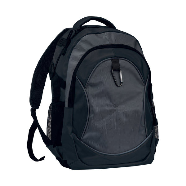 zaini sportivi personalizzati in poliestere colore nero_nero 1187827 VAR01