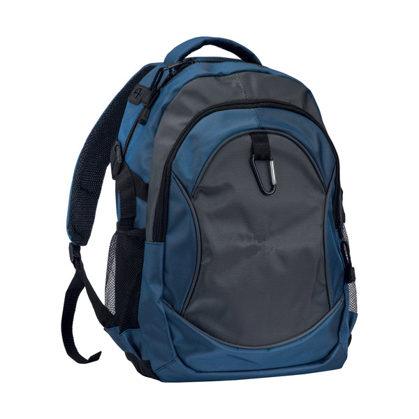 zaini sportivi personalizzati in poliestere colore blu_blu 1187827 VAR02
