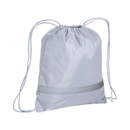 zainetti a sacco da personalizzare in poliestere colore bianco_bianco 1187836 VAR02