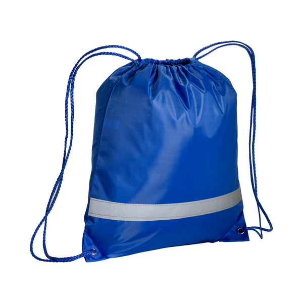 zainetti a sacco personalizzati in poliestere colore royal_royal 1187836 VAR06