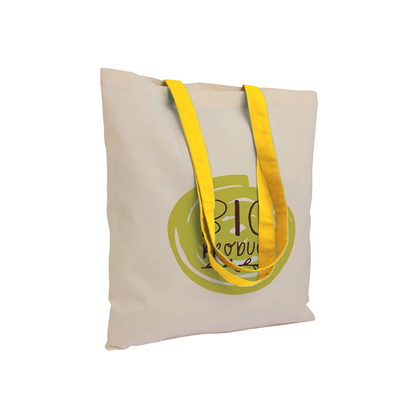 Carica l&#39;immagine nel visualizzatore di Gallery, borse shopper personalizzabili in cotone colore giallo_giallo 1187839 DET03
