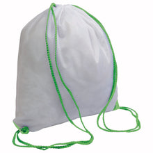 Carica l&#39;immagine nel visualizzatore di Gallery, zainetti a sacco promozionali in poliestere colore verde-mela_verde 1187844 VAR06
