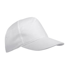 Carica l&#39;immagine nel visualizzatore di Gallery, cappellini da personalizzare in poliestere colore bianco_bianco 1188019 VAR02
