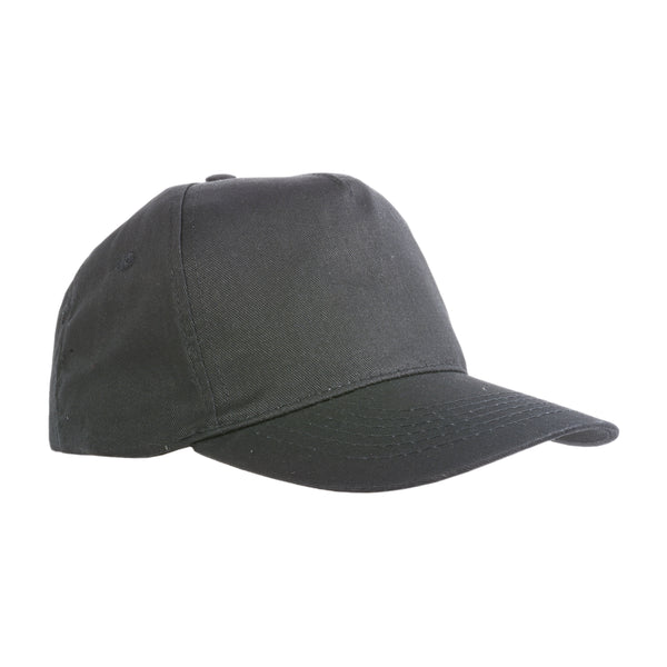 cappellini personalizzati in poliestere colore nero_nero 1188019 VAR01