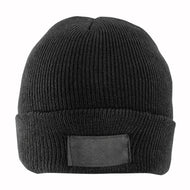 cuffie e berretti personalizzate in poliestere colore nero_nero 11234832 VAR01