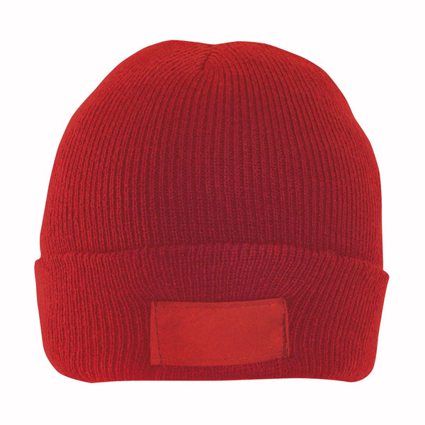 cuffie e berretti promozionali in poliestere colore rosso_rosso 11234832 VAR04