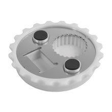 Carica l&#39;immagine nel visualizzatore di Gallery, cavatappi apribottiglie e tappi da personalizzare in abs colore bianco_bianco 1188118 DET01
