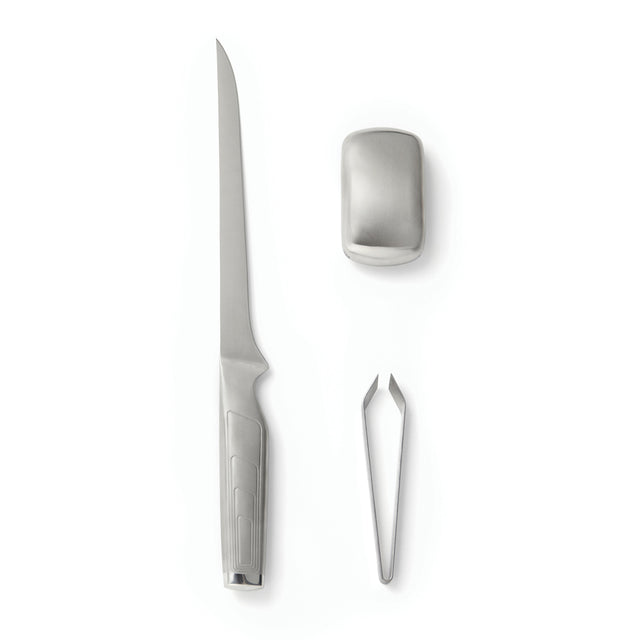 accessori cucina stampati con logo in acciaio inossidabile colore argento_argento 12293375 VAR01