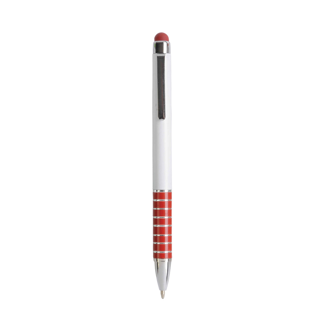 biro touchscreen per tablet promozionali in plastica colore rosso_rosso 1188535 VAR05