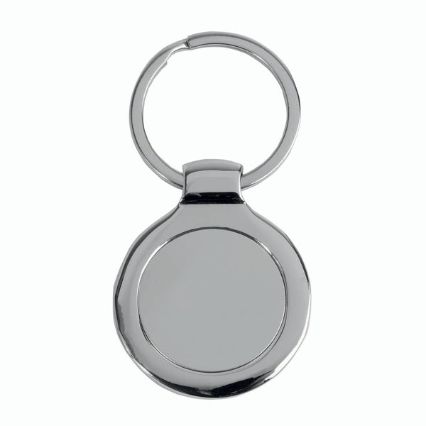 Carica l&#39;immagine nel visualizzatore di Gallery, portachiavi stampati con logo in metallo colore argento_argento 1188625 DET01
