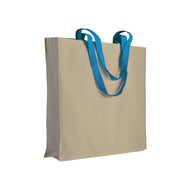 shopper stampate con logo in cotone colore celeste_azzurro 1188824 VAR03