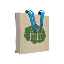 Carica l&#39;immagine nel visualizzatore di Gallery, shopper stampate con logo in cotone colore celeste_azzurro 1188824 DET03
