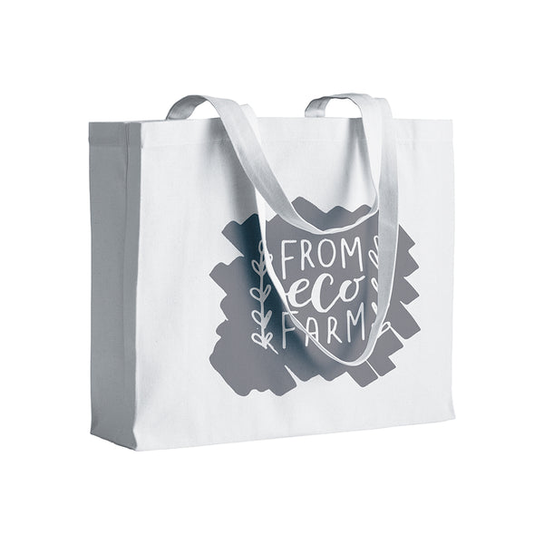 Carica l&#39;immagine nel visualizzatore di Gallery, shopper da personalizzare in cotone colore bianco_bianco 1188829 DET03
