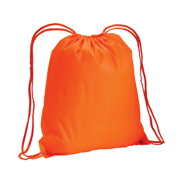 zainetti a sacco promozionali in poliestere colore arancione_arancione 1188834 VAR01