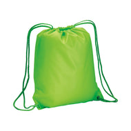 zainetti a sacco promozionali in poliestere colore verde-mela_verde 1188834 VAR03