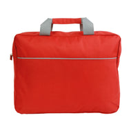 borse porta PC e documenti promozionali in poliestere colore rosso_rosso 1188839 VAR02