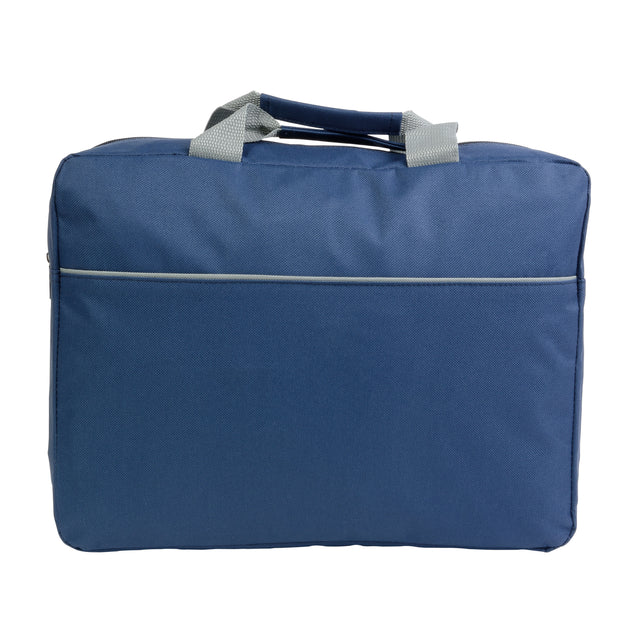 borse porta PC e documenti personalizzate in poliestere colore blu_blu 1188839 VAR01
