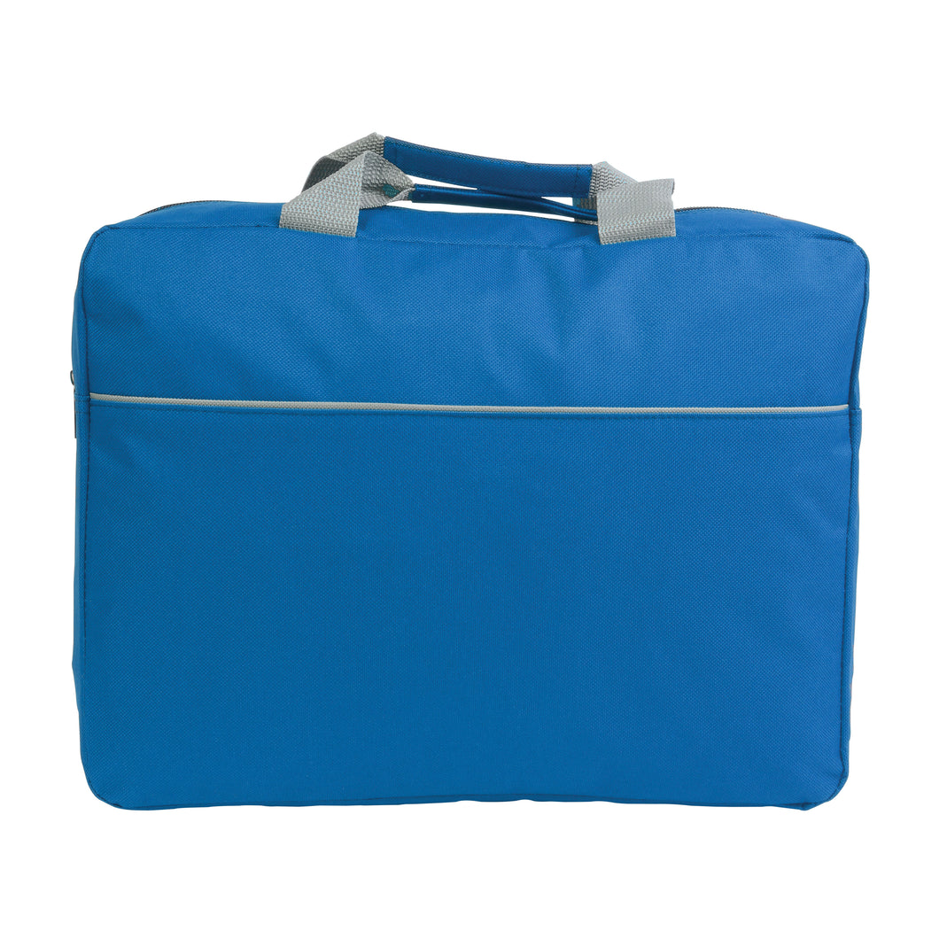 borse porta PC e documenti personalizzabili in poliestere colore royal_royal 1188839 VAR03
