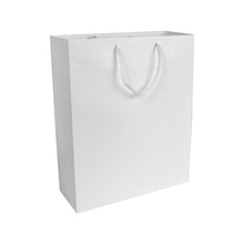 Carica l&#39;immagine nel visualizzatore di Gallery, borse shopper da personalizzare in carta colore bianco_bianco 1188866 VAR02
