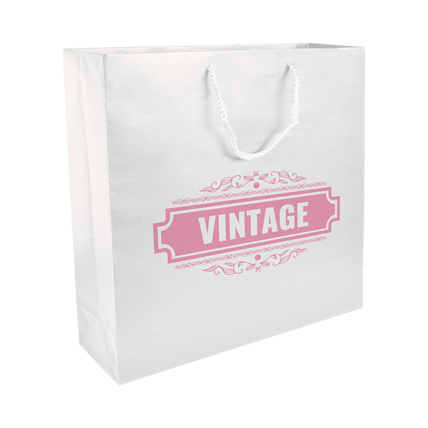 Carica l&#39;immagine nel visualizzatore di Gallery, borse shopper da personalizzare in carta colore bianco_bianco 1188867 DET01
