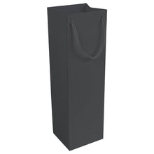 Carica l&#39;immagine nel visualizzatore di Gallery, borse porta bottiglia personalizzate in carta colore nero_nero 1188868 VAR01
