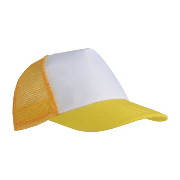 cappellini personalizzabili in poliestere colore giallo_giallo 1189018 VAR08