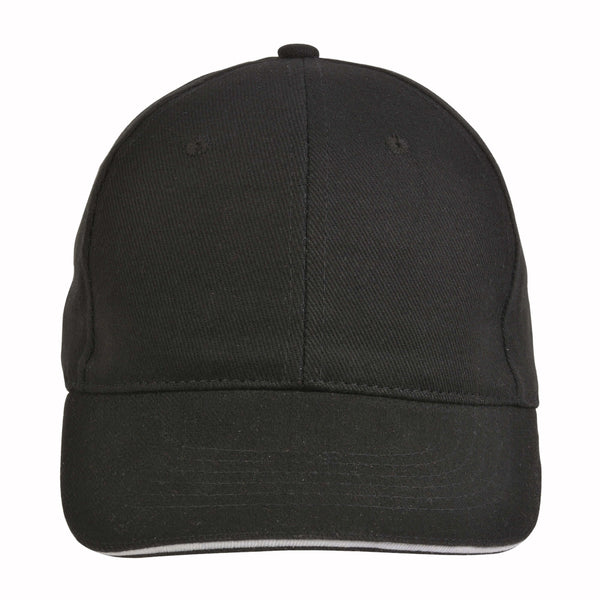 Carica l'immagine nel visualizzatore di Gallery, cappellini personalizzati in cotone colore nero_nero 1189022 DET02
