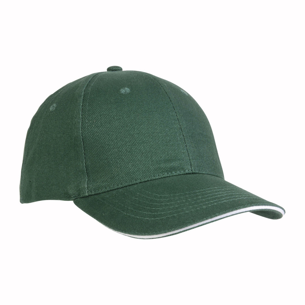cappellini promozionali in cotone colore verde_verde 1189022 VAR05