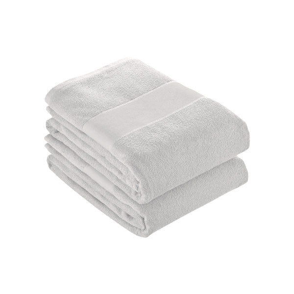 asciugamani da personalizzare in cotone colore bianco_bianco 1189137 VAR01