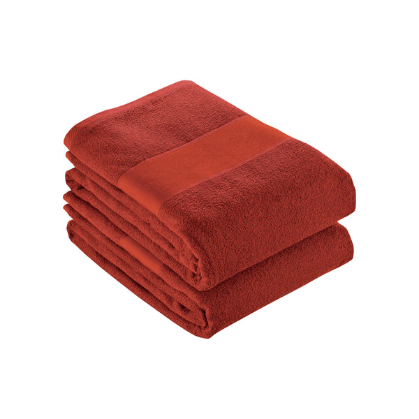 asciugamani personalizzabili in cotone colore rosso_rosso 1189137 VAR03