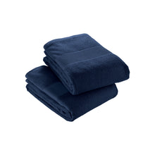 Carica l&#39;immagine nel visualizzatore di Gallery, asciugamani personalizzati in cotone colore blu_blu 1189148 VAR02
