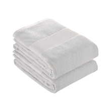 Carica l&#39;immagine nel visualizzatore di Gallery, asciugamani da personalizzare in cotone colore bianco_bianco 1189161 VAR01
