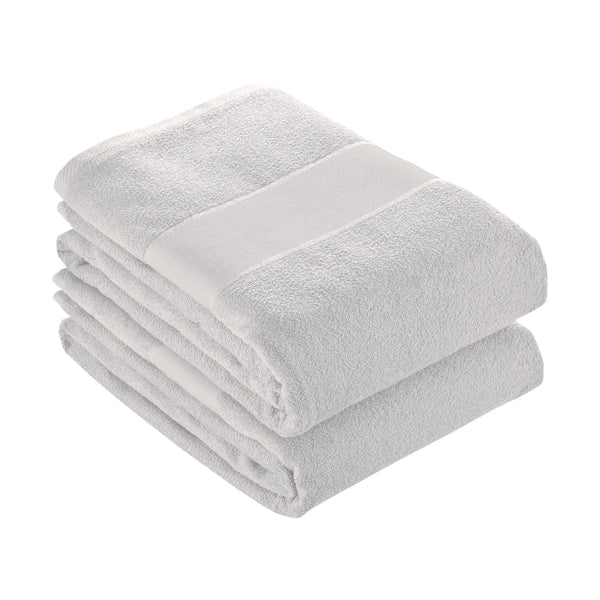 asciugamani da personalizzare in cotone colore bianco_bianco 1189169 VAR01