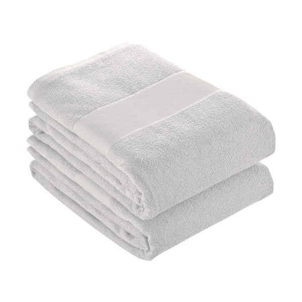 asciugamani da personalizzare in cotone colore bianco_bianco 1189169 VAR01