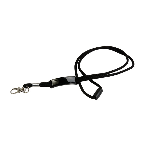 nastro portabadge e bustina personalizzati in poliestere colore nero_nero 1189177 VAR01