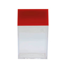 Carica l&#39;immagine nel visualizzatore di Gallery, accessori da scrivania personalizzabili in plastica colore rosso_rosso 1189189 DET01
