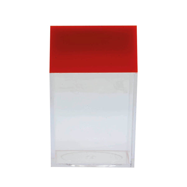 Carica l&#39;immagine nel visualizzatore di Gallery, accessori da scrivania personalizzabili in plastica colore rosso_rosso 1189189 DET02
