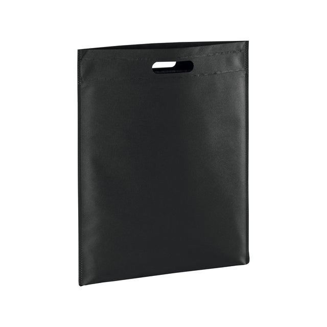 borse shopper personalizzate in tnt colore nero 1189821 VAR01