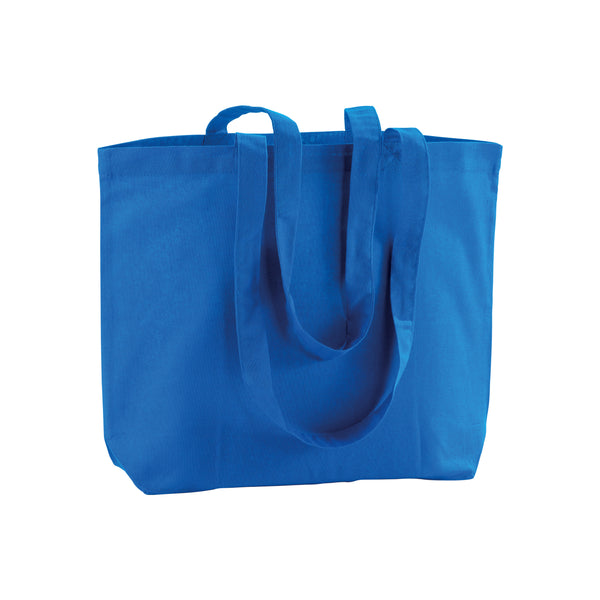 borse shopper personalizzabili in cotone colore royal_royal 1189825 VAR06