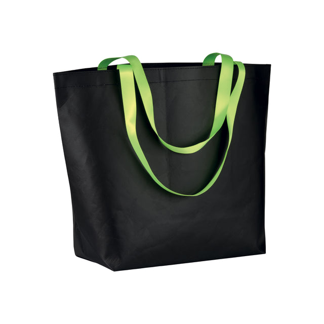 shopper personalizzate in tnt laminato colore verde-mela_verde 1189832 VAR01