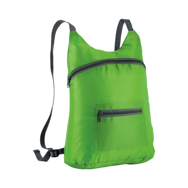 zaini sportivi promozionali in poliestere colore verde-mela_verde 1189843 VAR07