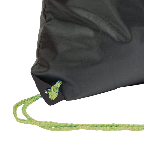 Carica l&#39;immagine nel visualizzatore di Gallery, zainetti a sacco promozionali in poliestere colore verde-mela_verde 1189845 DET02
