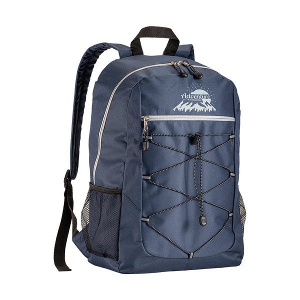 Carica l&#39;immagine nel visualizzatore di Gallery, zaini sportivi personalizzati in poliestere colore blu-grigio_blu 1189850 DET02
