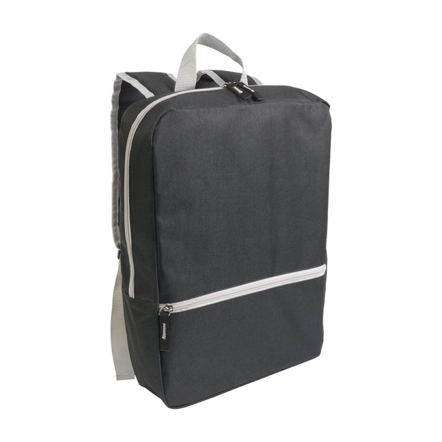 zaini porta PC e da lavoro personalizzati in poliestere colore nero_nero 1189853 VAR01