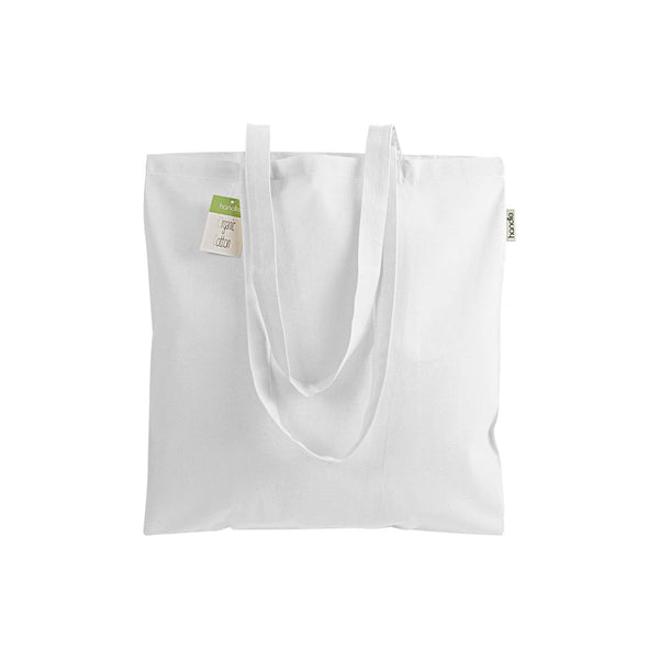 Carica l&#39;immagine nel visualizzatore di Gallery, borse da personalizzare in cotone organico colore bianco_bianco 1189862 DET04

