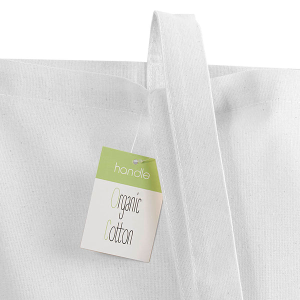Carica l&#39;immagine nel visualizzatore di Gallery, borse da personalizzare in cotone organico colore bianco_bianco 1189862 DET04
