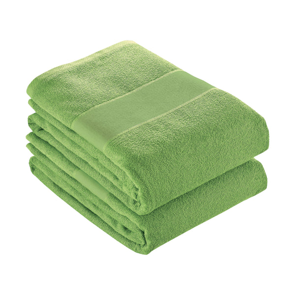 asciugamani promozionali in cotone colore verde-mela_verde 1190148 VAR05