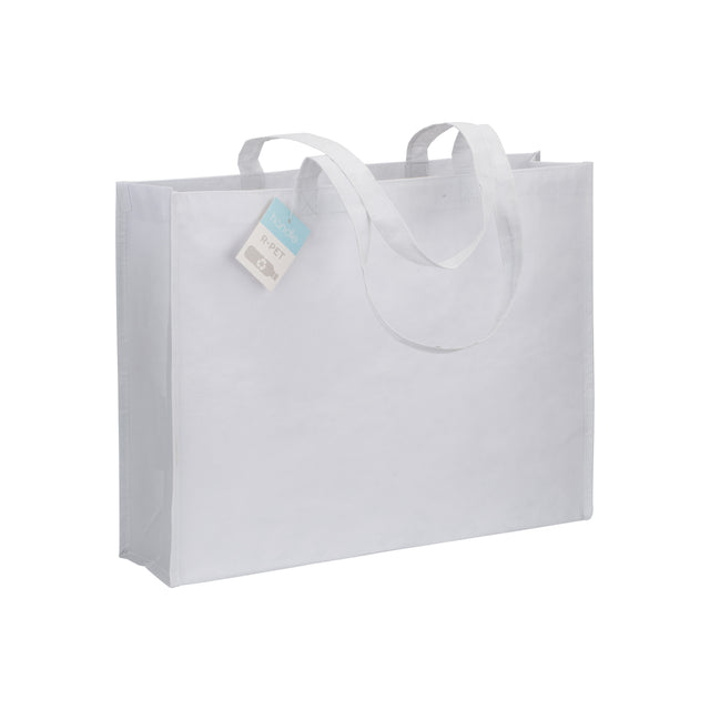 borse shopper da personalizzare in rpet colore bianco_bianco 1190863 VAR01