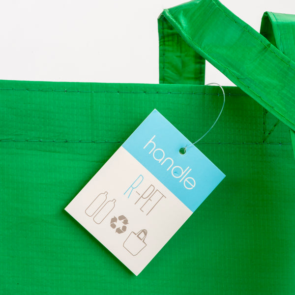 Carica l&#39;immagine nel visualizzatore di Gallery, shopper personalizzate in rpet colore verde_verde 1190863 DET04
